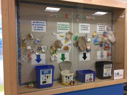 centre de tri de l'école