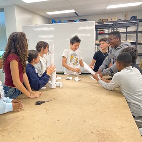 Cette semaine, les élèves de 6e année ont eu la chance de passer une journée au Collège catholique Mer Bleue lors de la journée d'accueil, en préparation à la 7e année. 